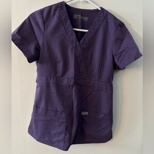 Greys Anatomy XS scrub top